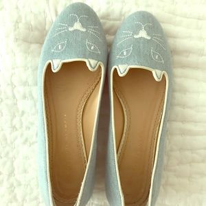 Charlotte Olympia kitty flats